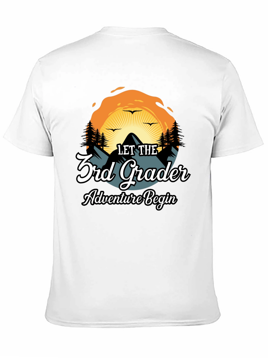 3rd Grade Adventure Begins Graphic T-Shirt