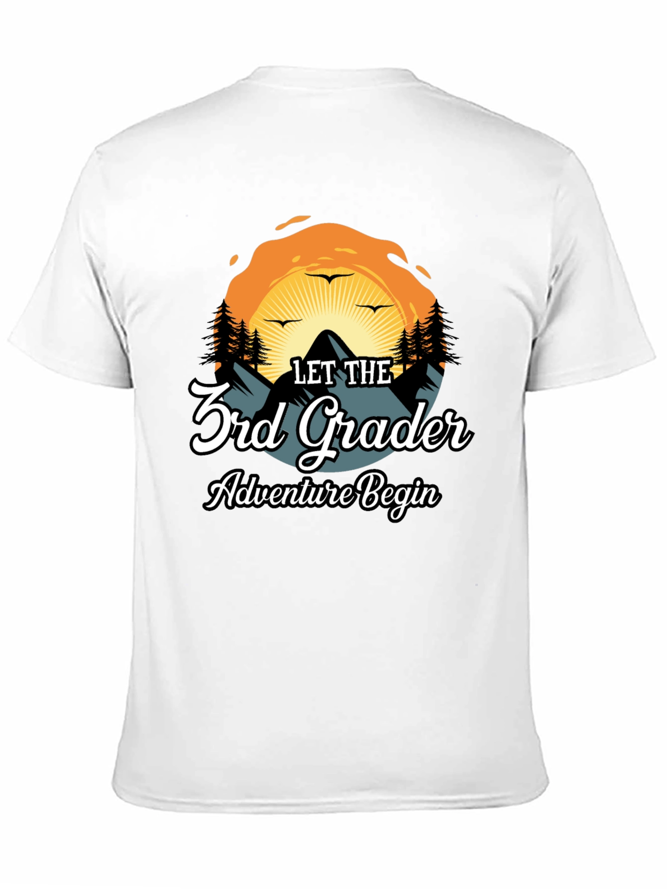 3rd Grade Adventure Begins Graphic T-Shirt