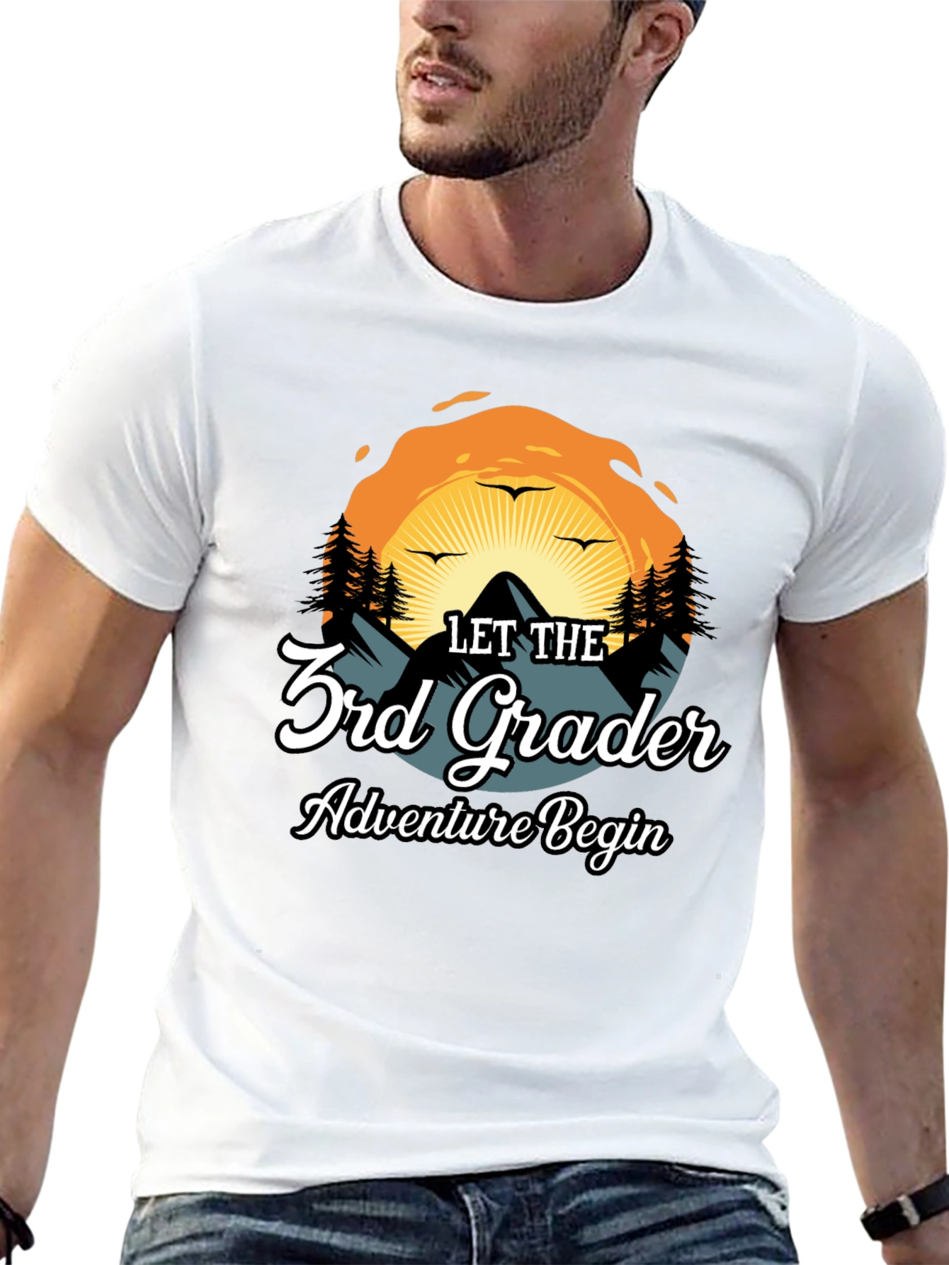 3rd Grade Adventure Begins Graphic T-Shirt