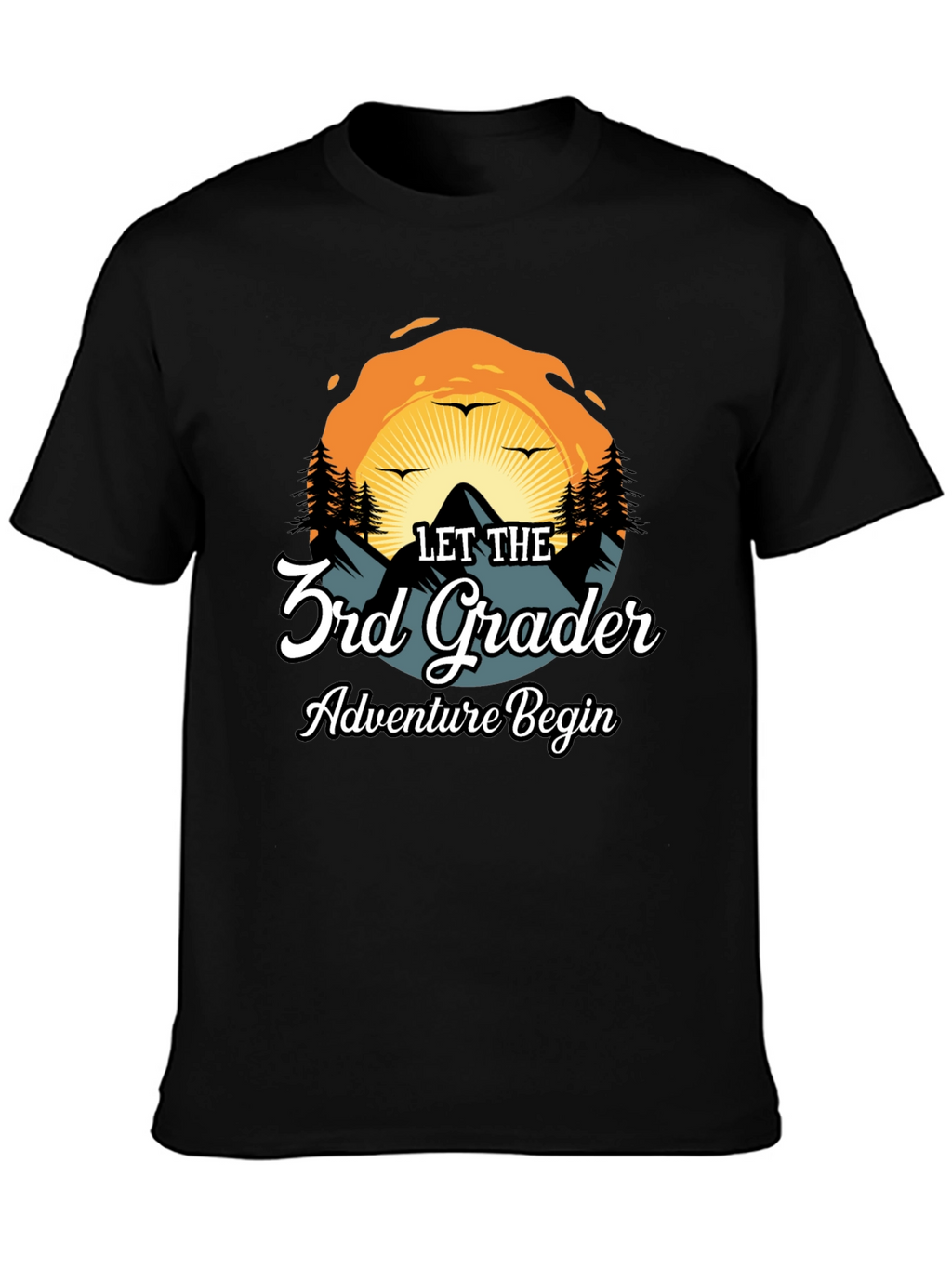 3rd Grade Adventure Begins Graphic T-Shirt