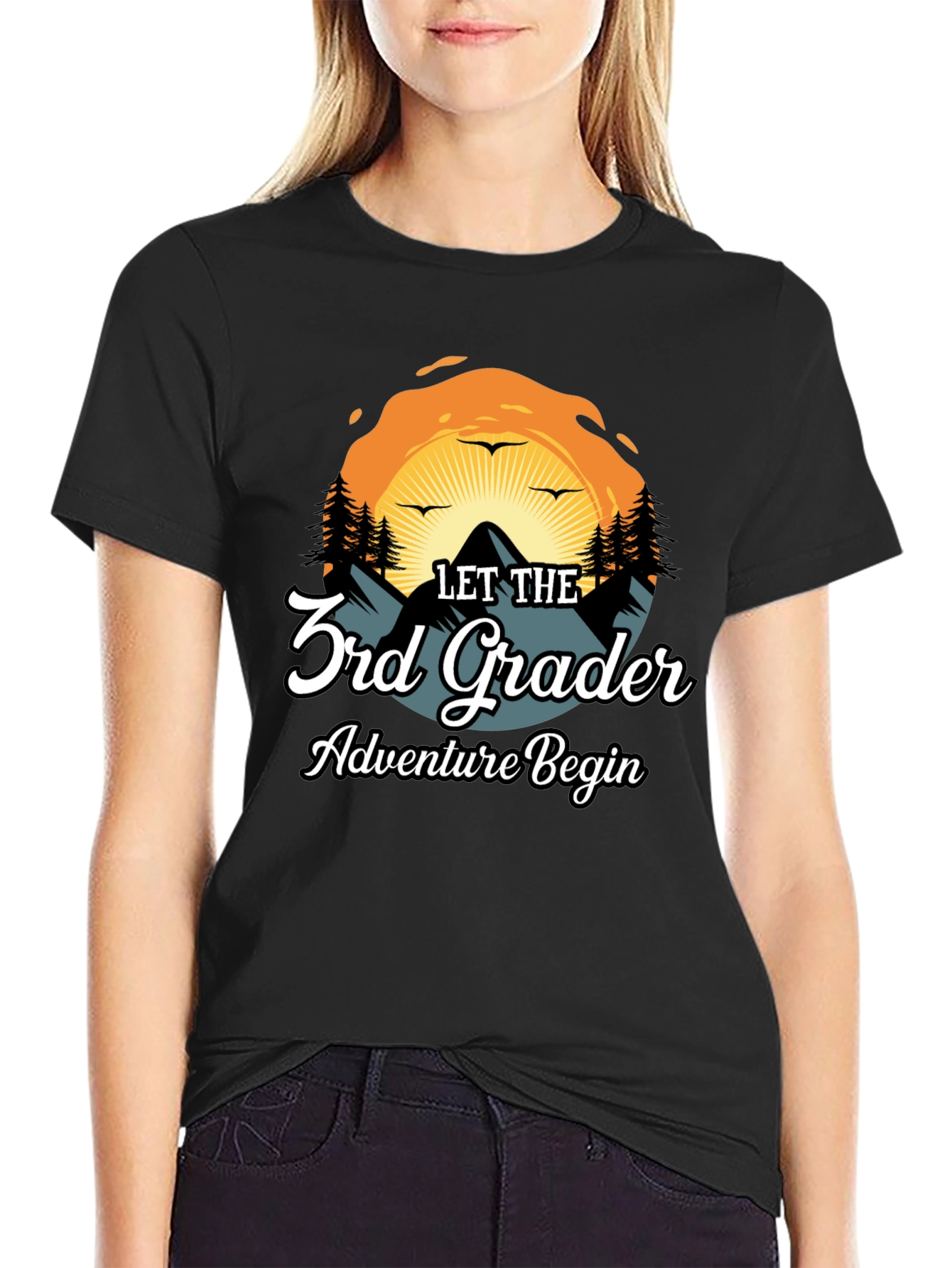 3rd Grade Adventure Begins Graphic T-Shirt