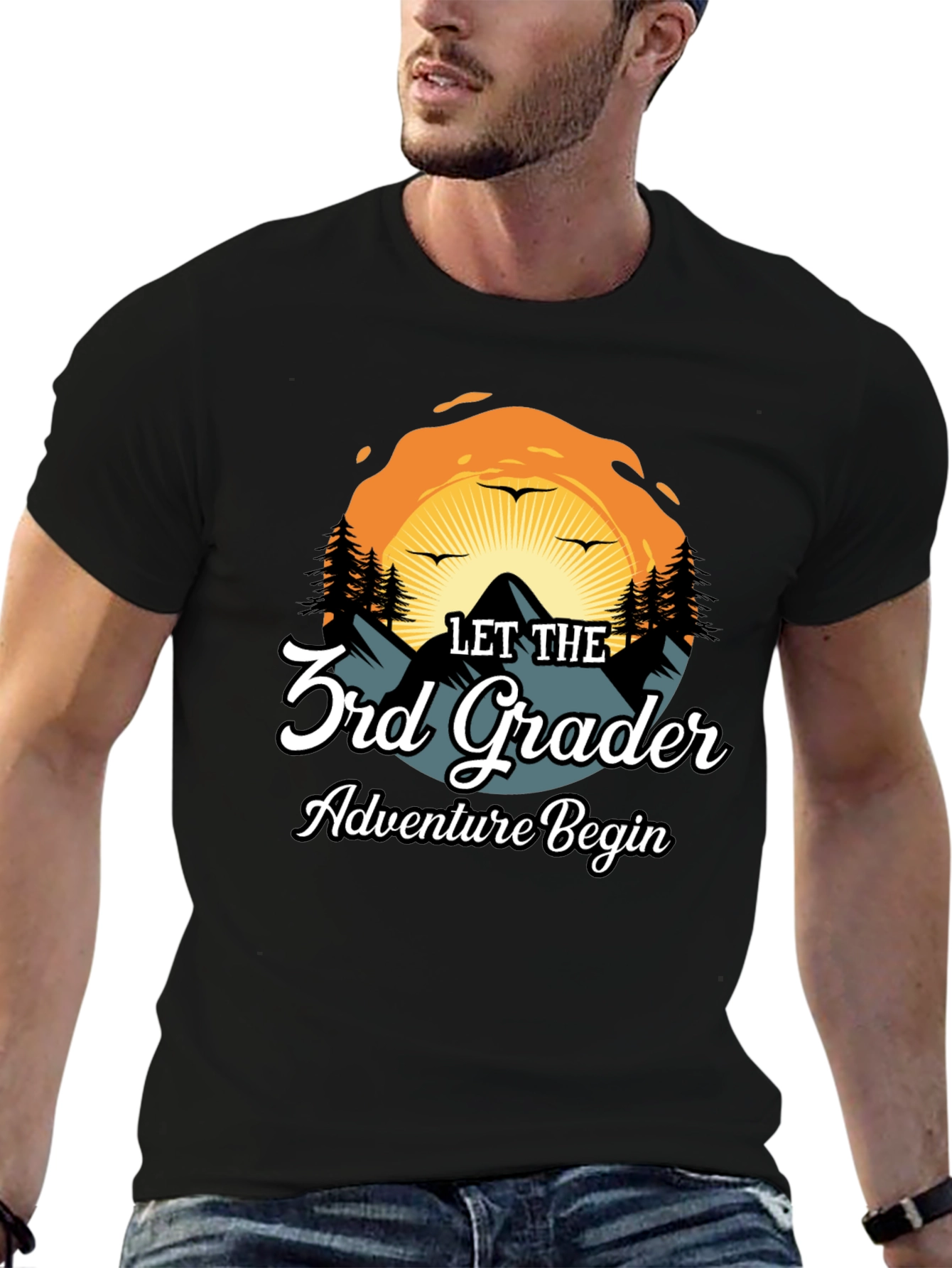 3rd Grade Adventure Begins Graphic T-Shirt