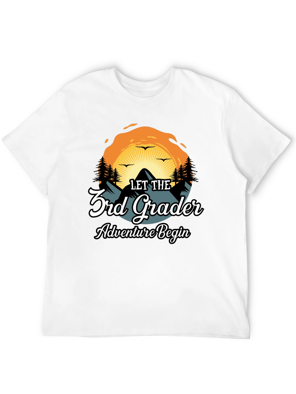 3rd Grade Adventure Begins Graphic T-Shirt