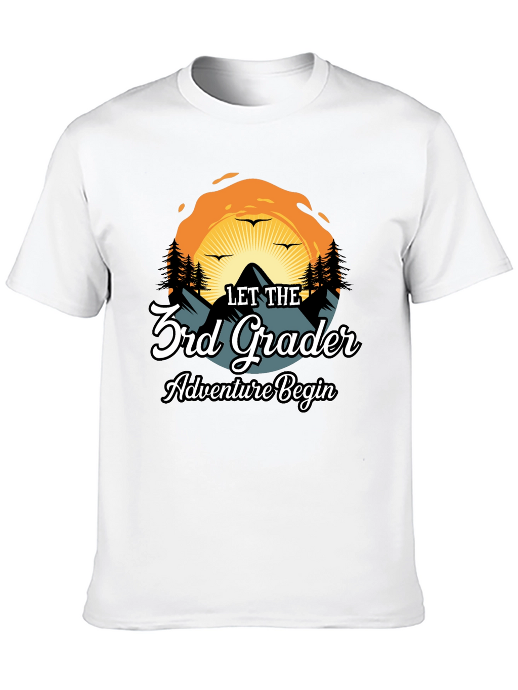 3rd Grade Adventure Begins Graphic T-Shirt