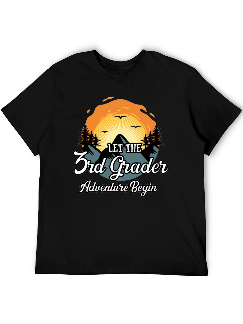 3rd Grade Adventure Begins Graphic T-Shirt
