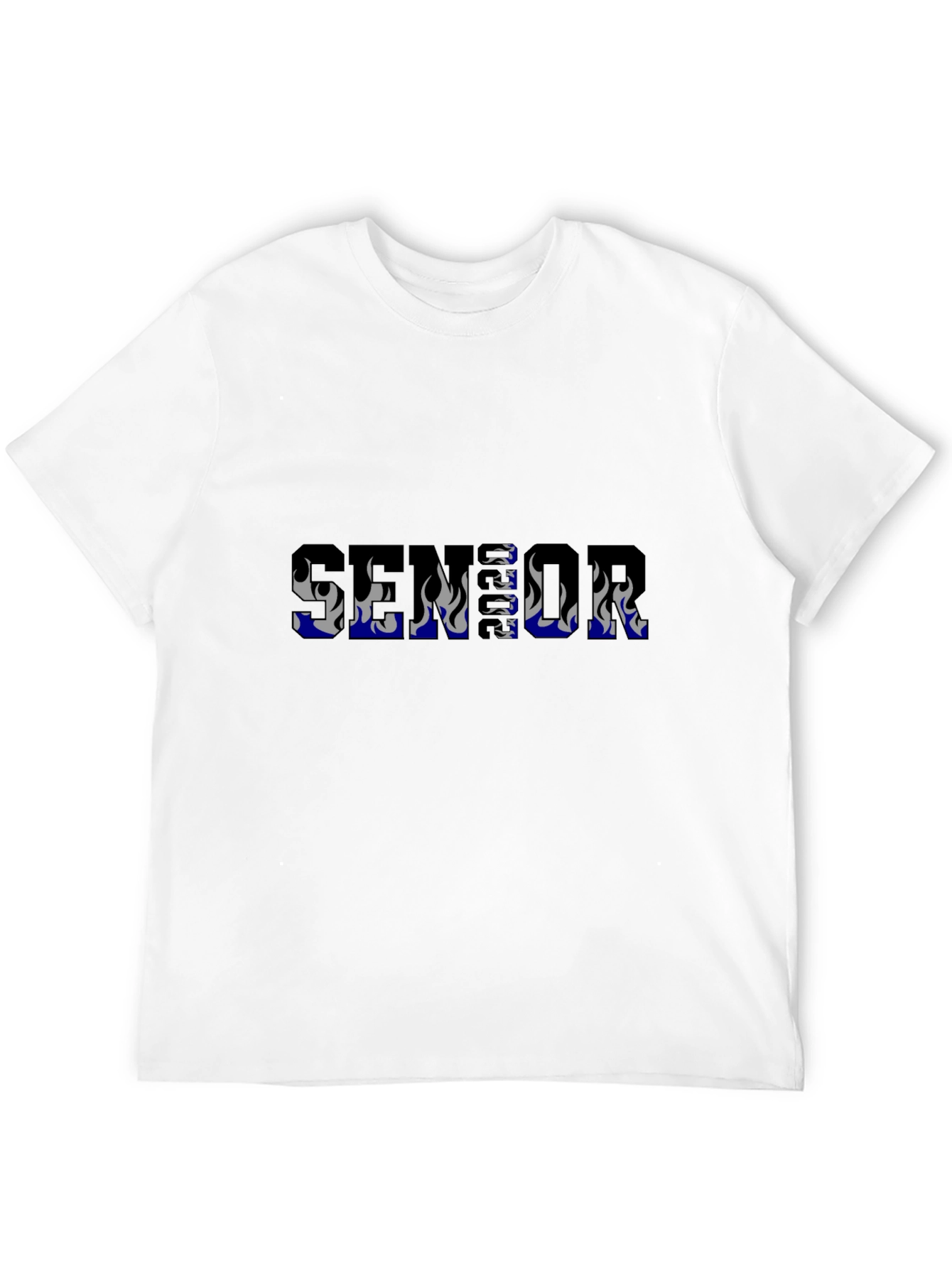 Senior Flame Graphic T-Shirt