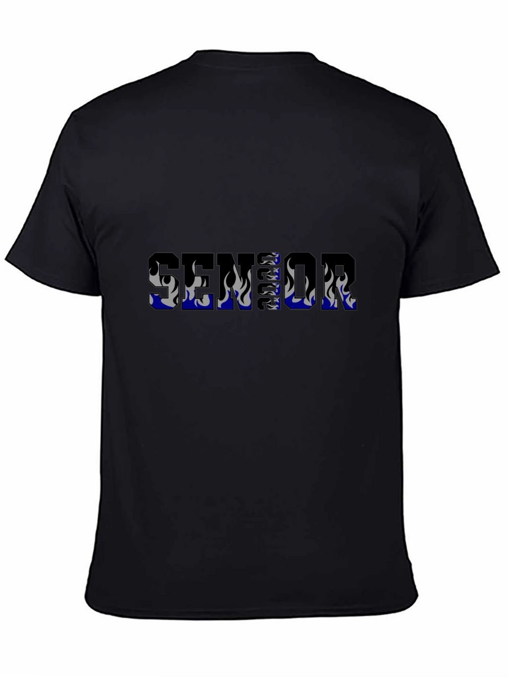 Senior Flame Graphic T-Shirt