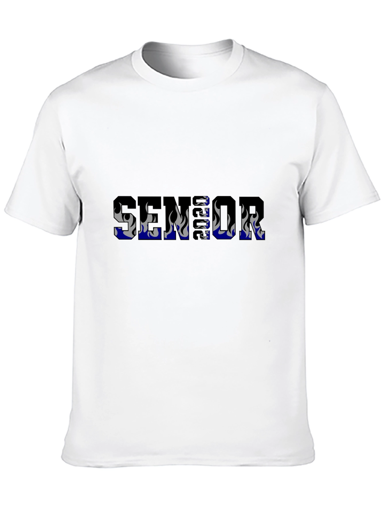 Senior Flame Graphic T-Shirt