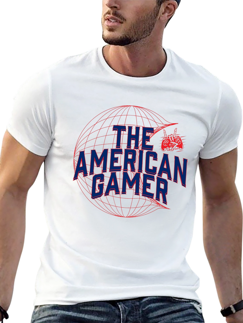 The American Gamer Graphic T-Shirt