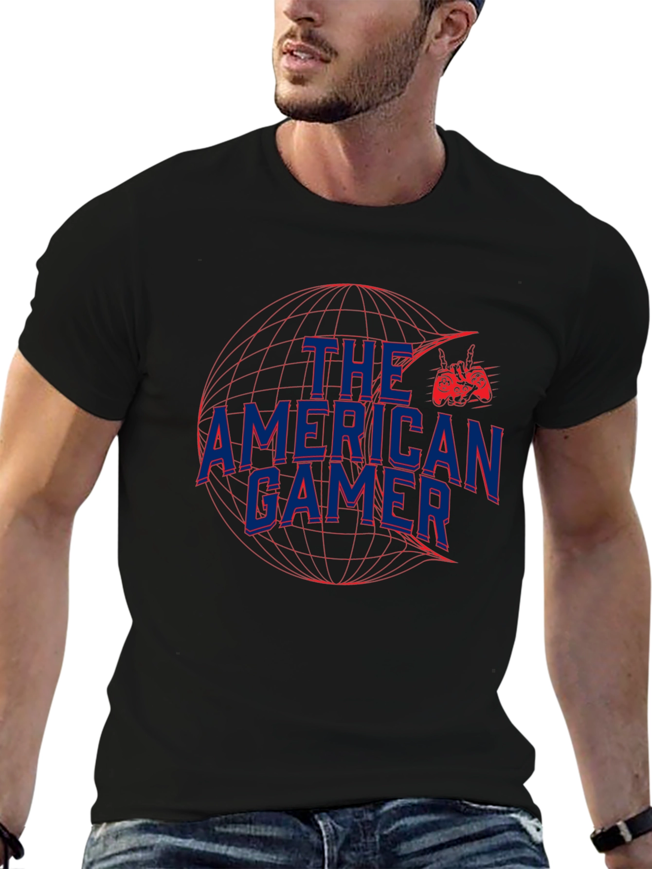 The American Gamer Graphic T-Shirt