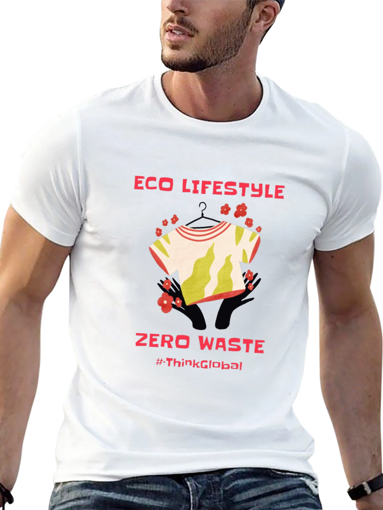 Eco Lifestyle Graphic T-Shirt