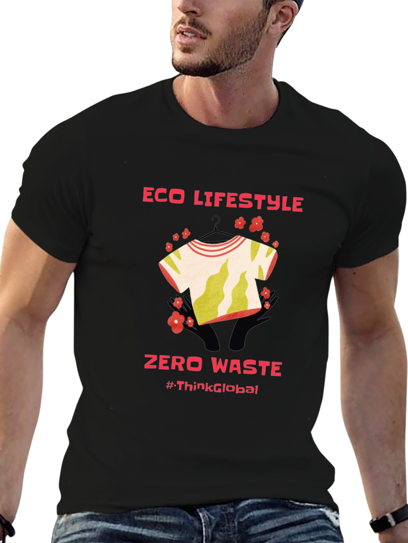 Eco Lifestyle Graphic T-Shirt
