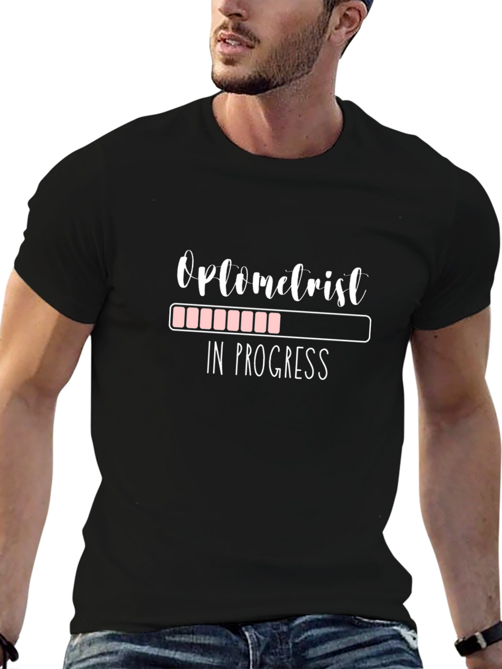 Optometrist in Progress Funny T-Shirt