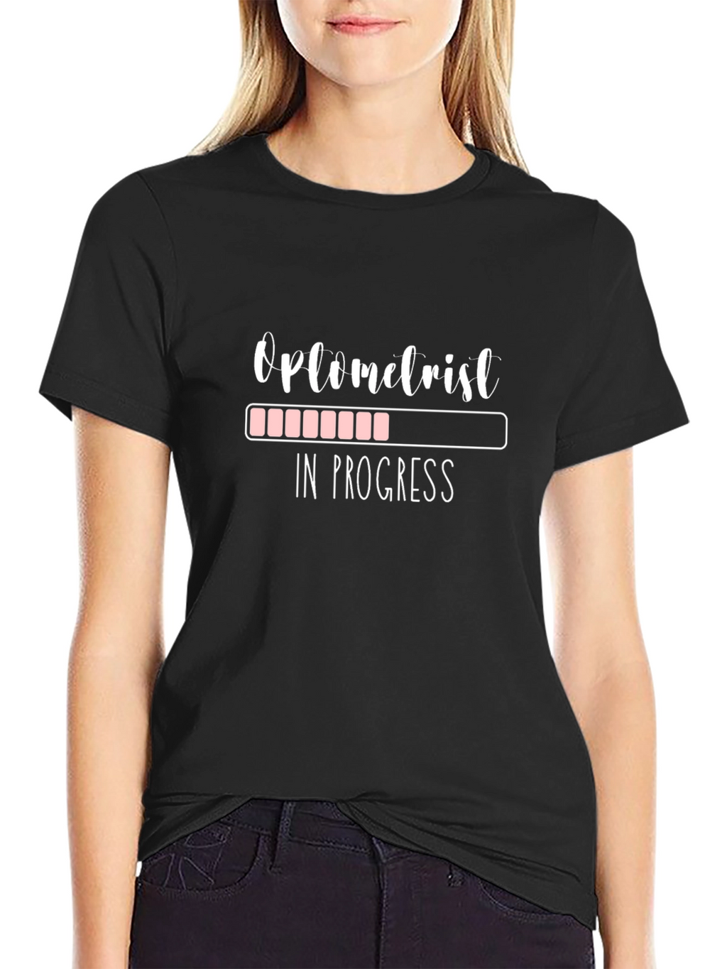 Optometrist in Progress Funny T-Shirt