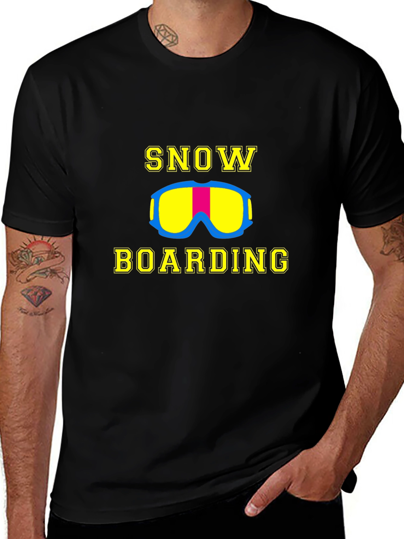 Snowboarding T-Shirt: Stylish Winter Sport Apparel