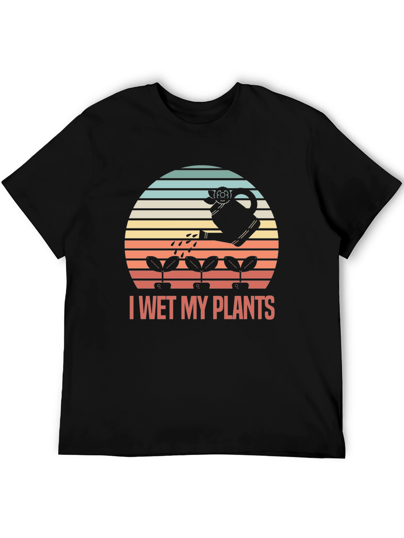 I Wet My Plants Graphic Tee - Gardener Humor