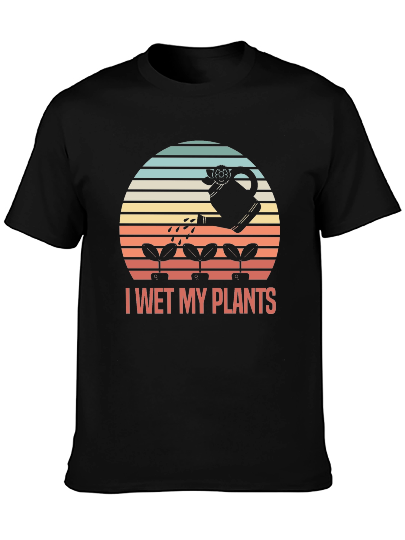 I Wet My Plants Graphic Tee - Gardener Humor