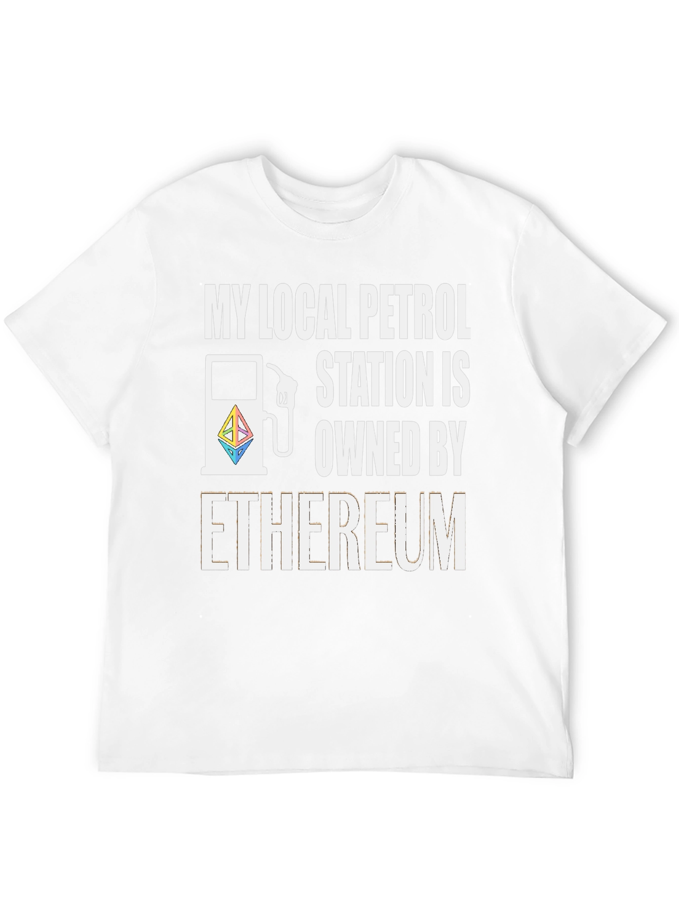 Ethereum Petrol Station T-Shirt - Crypto Fan Apparel