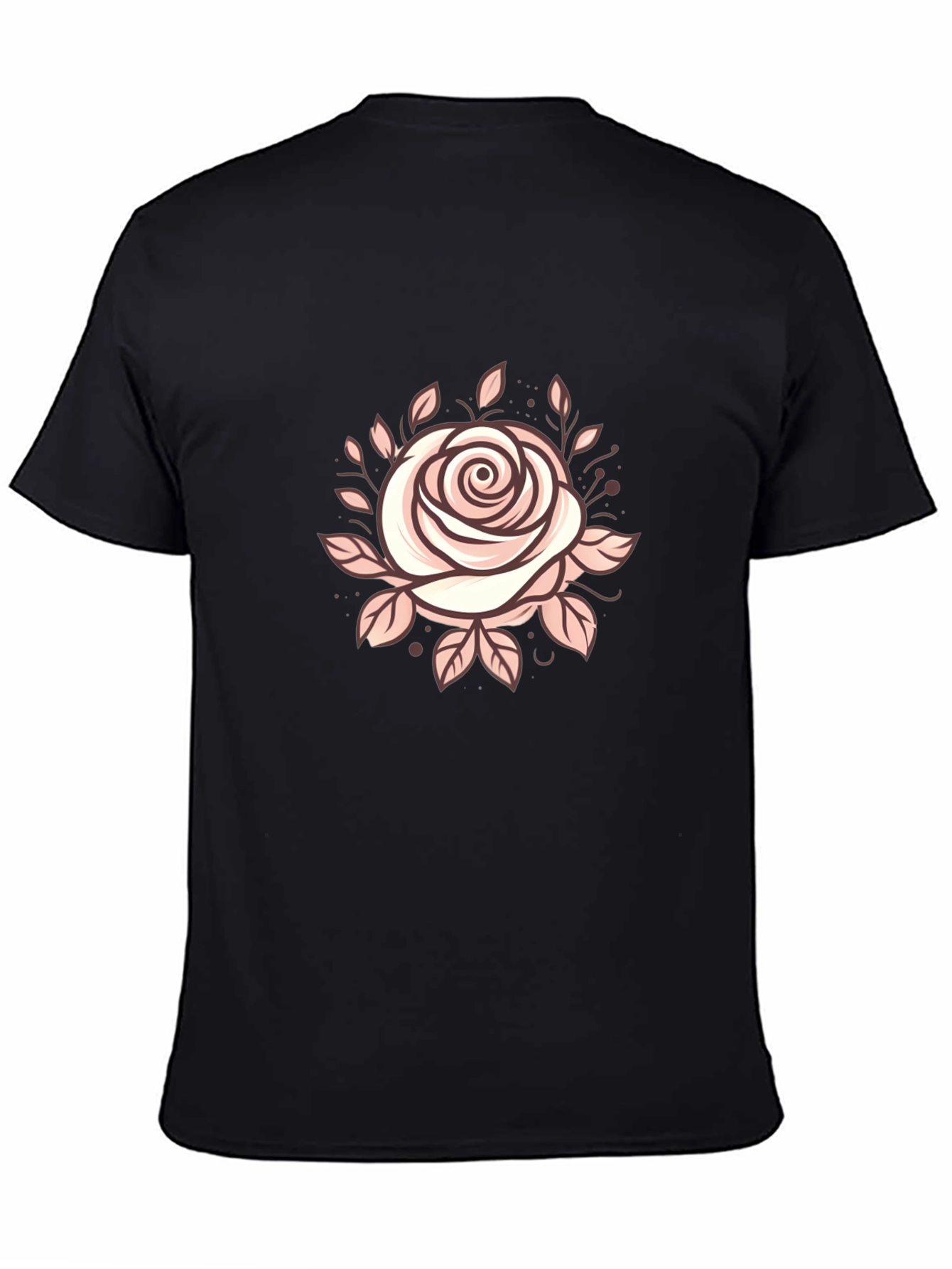 Rose Graphic T-Shirt - Stylish Floral Design