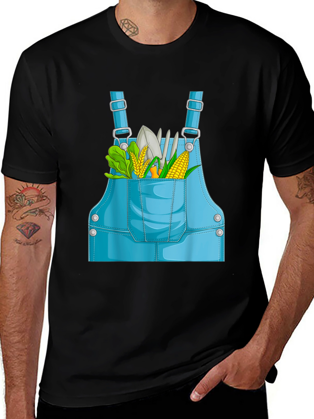 Gardeners Pocket T-Shirt - Novelty Farm Apparel