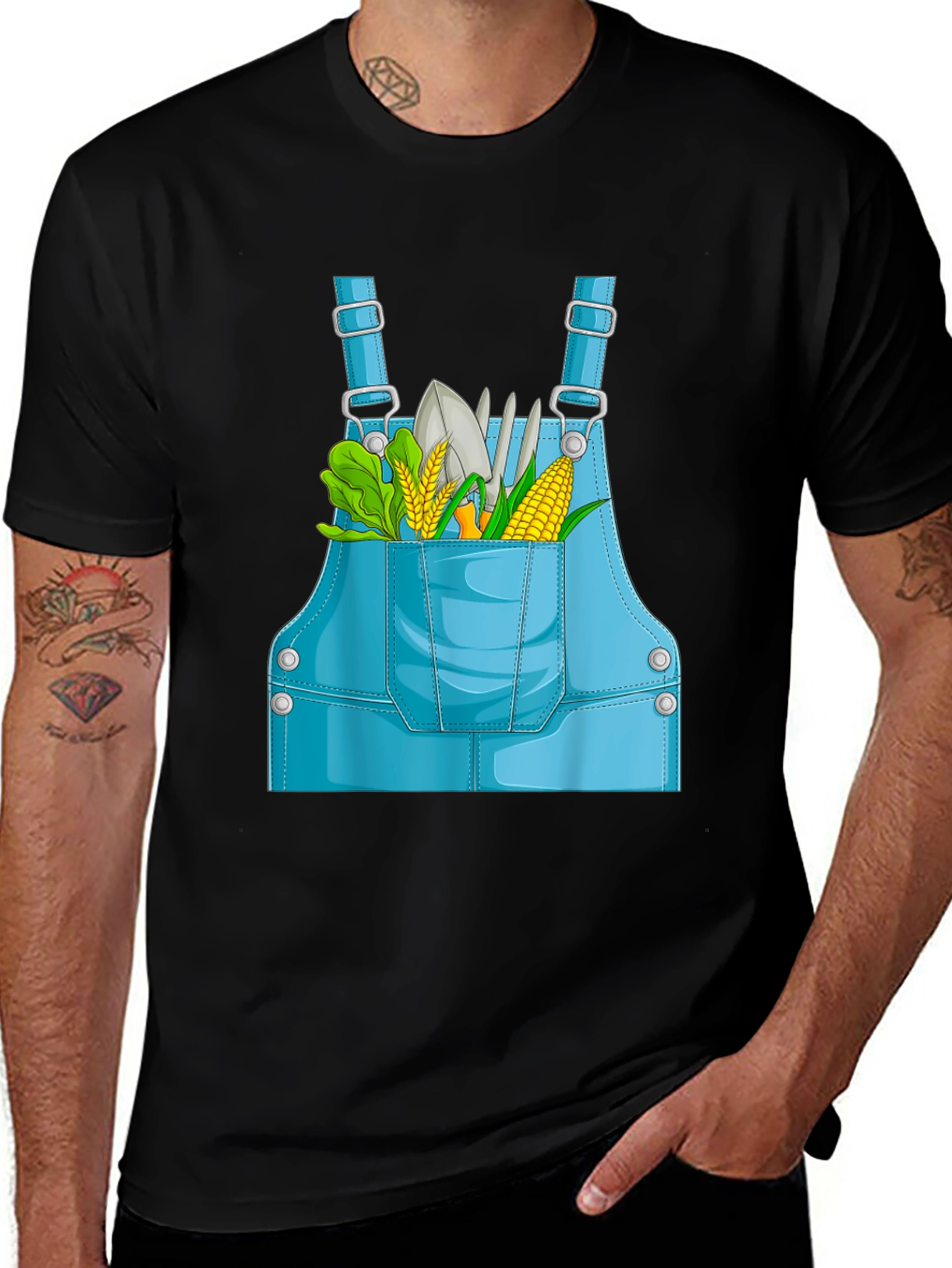 Gardeners Pocket T-Shirt - Novelty Farm Apparel