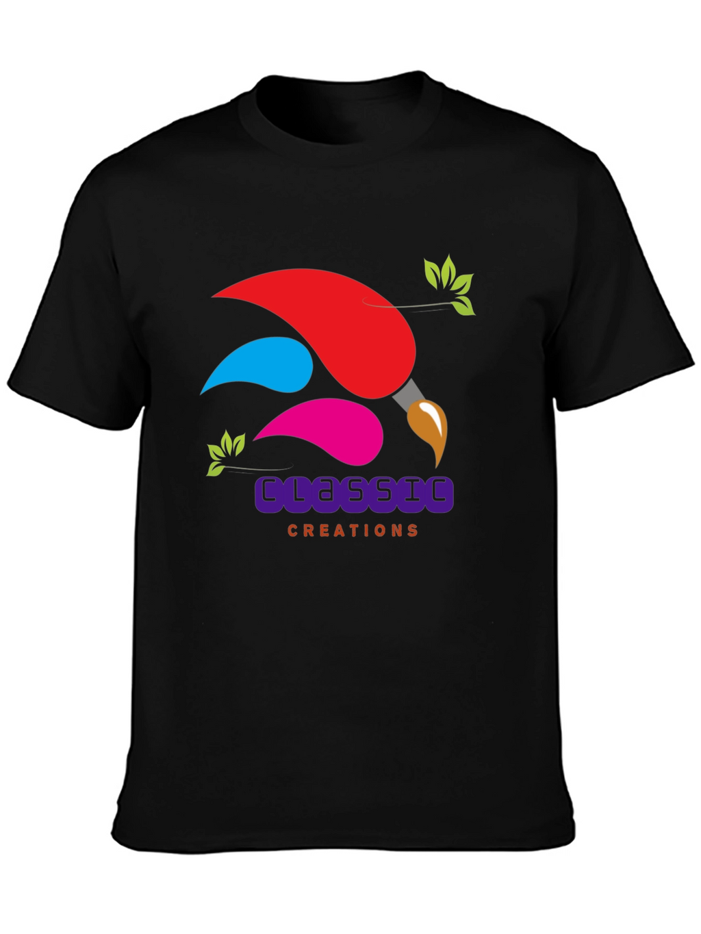 Creative Classic Creations Black T-Shirt