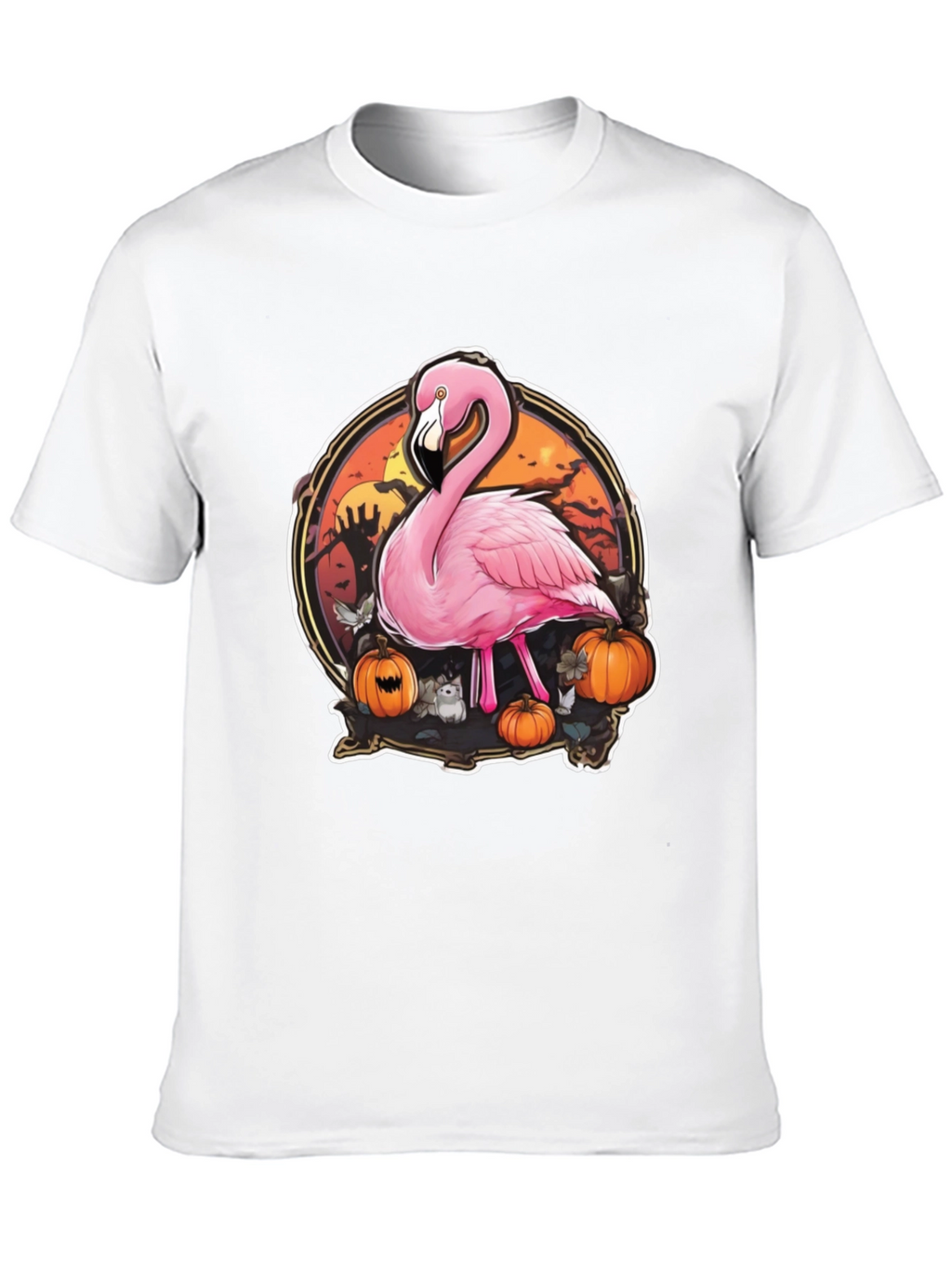 Halloween Flamingo T-Shirt - Spooky Season