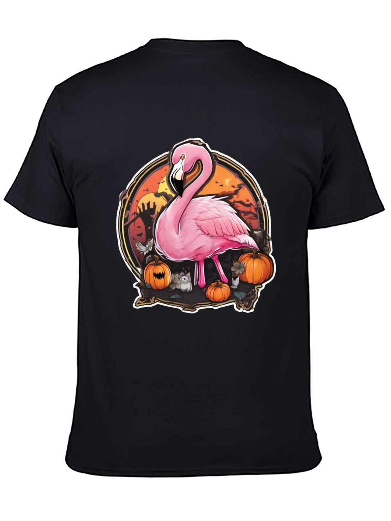 Halloween Flamingo T-Shirt - Spooky Season