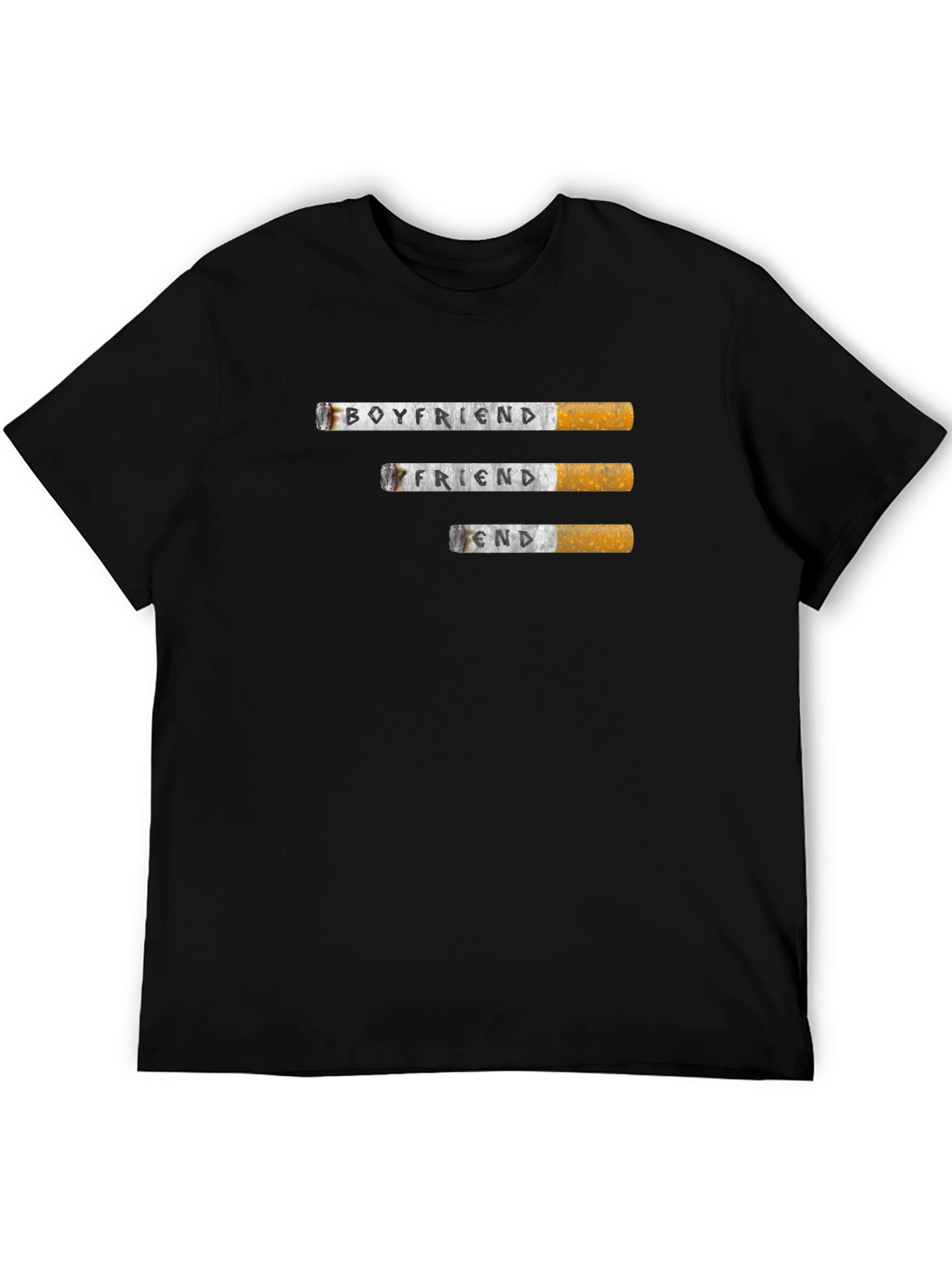 Boyfriend Friend End Cigarette T-Shirt - Graphic Tee