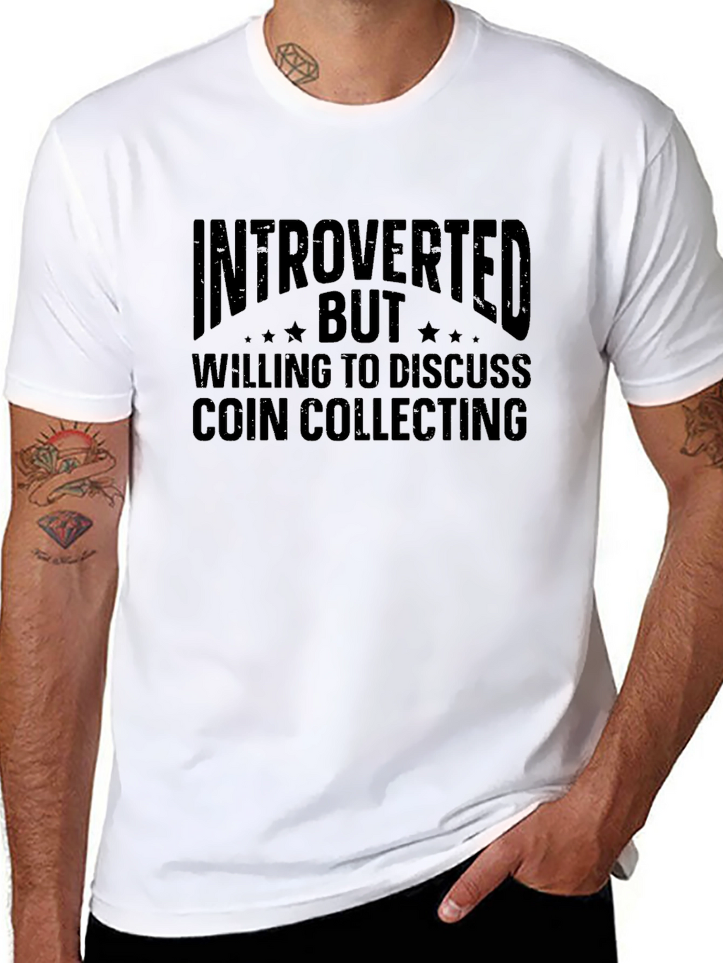 Introverted Coin Collecting T-Shirt
