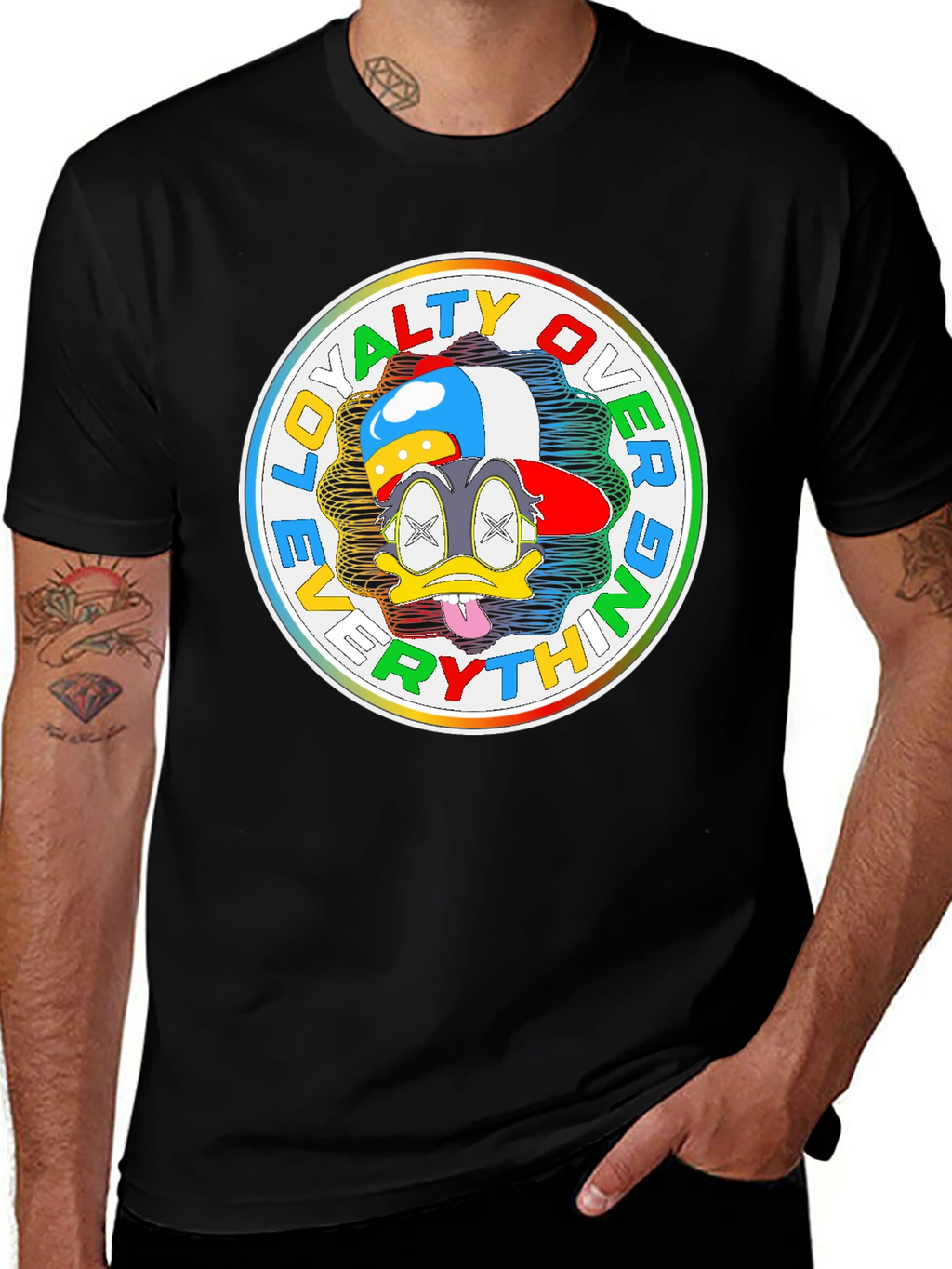 Loyalty Over Everything T-Shirt Donald Duck