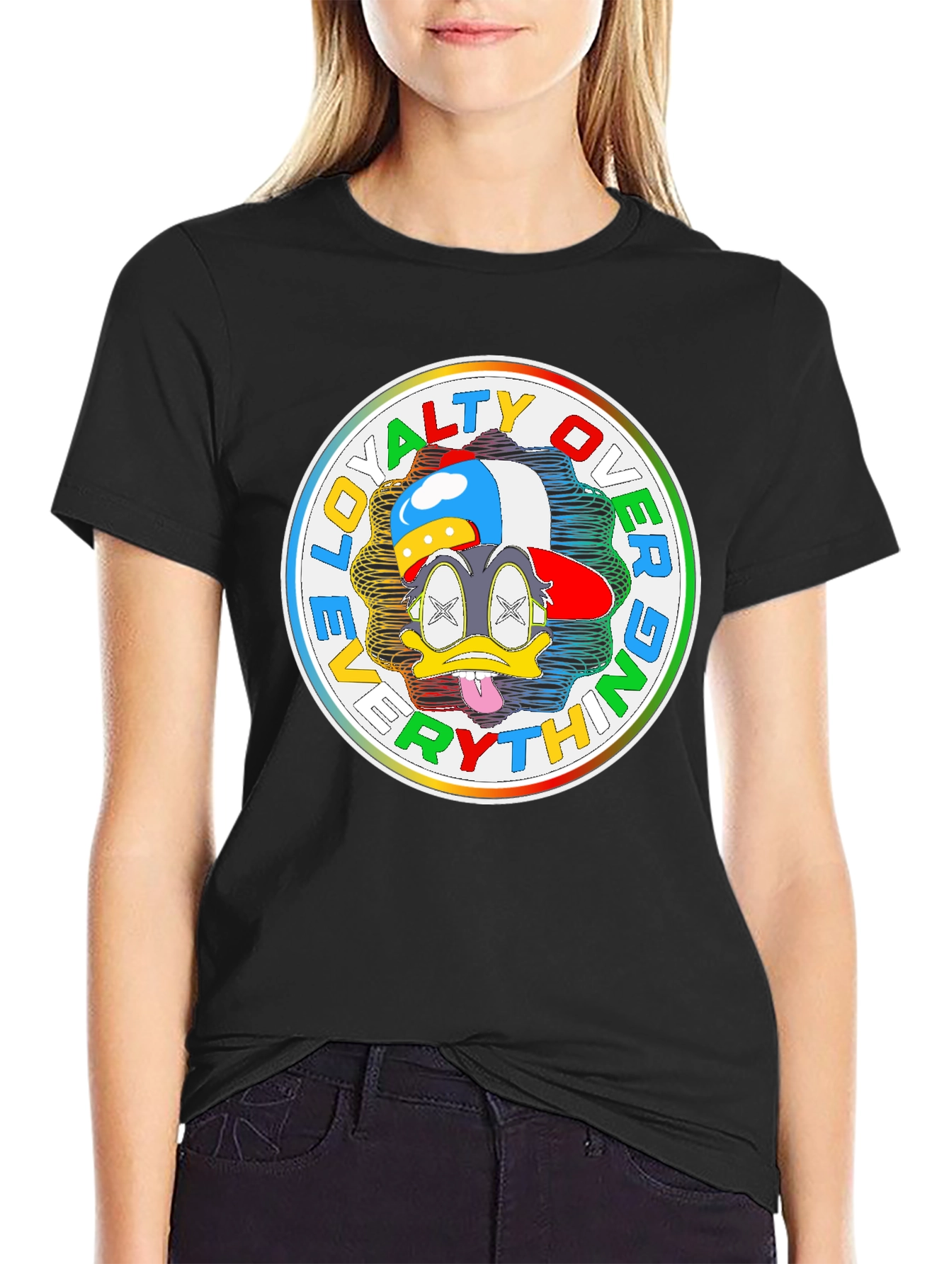 Loyalty Over Everything T-Shirt Donald Duck