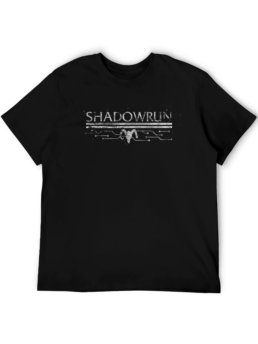 Shadowrun T-Shirt - Black Graphic Tee for Fans