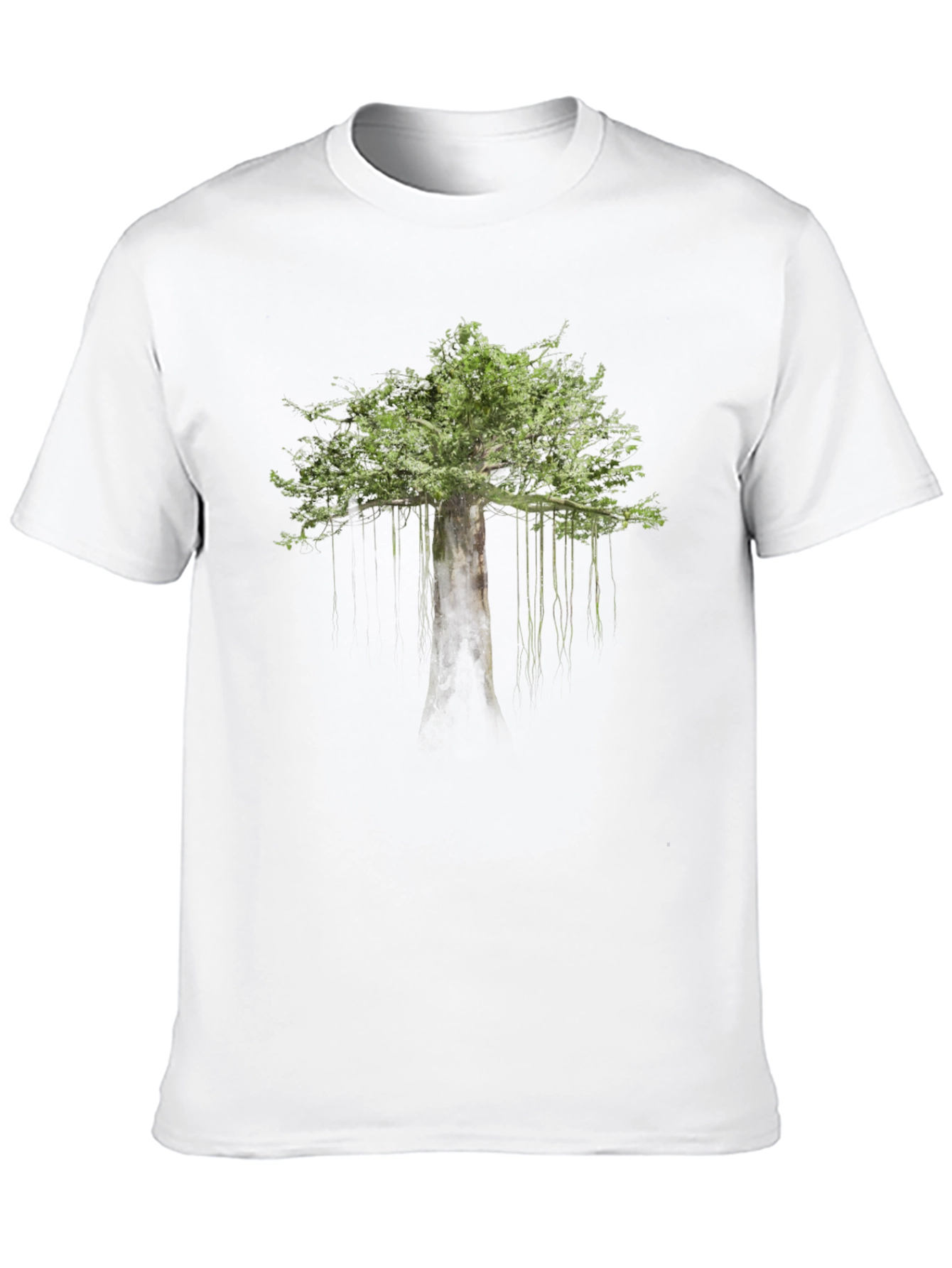 Banyan Tree Graphic Tee - Nature Inspired T-Shirt