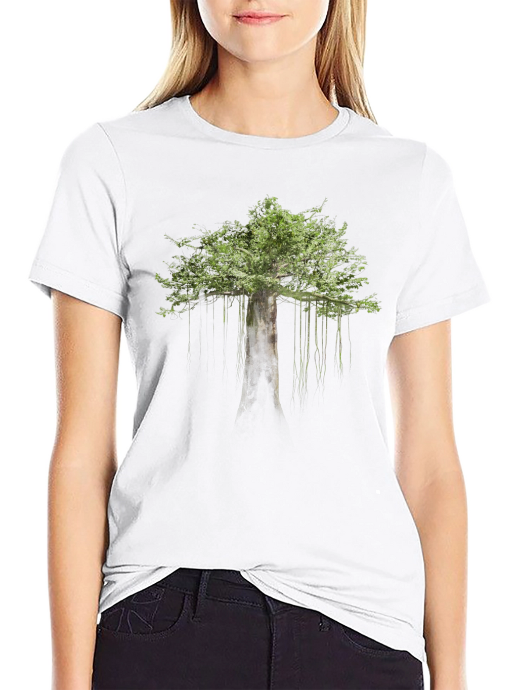 Banyan Tree Graphic Tee - Nature Inspired T-Shirt