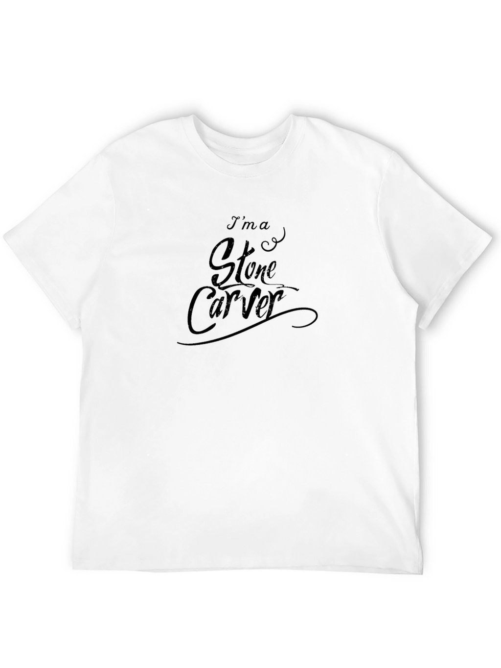 Stone Carver Graphic Tee - Dark Humor T-Shirt