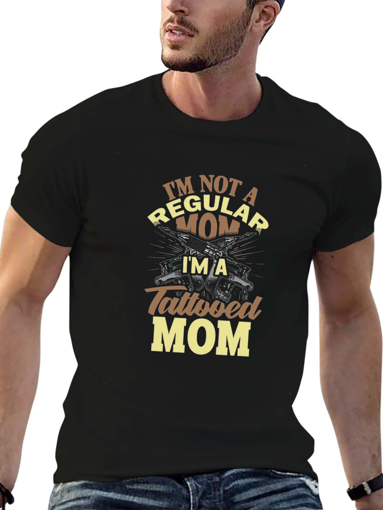 Tattooed Mom Graphic Tee - Badass Style