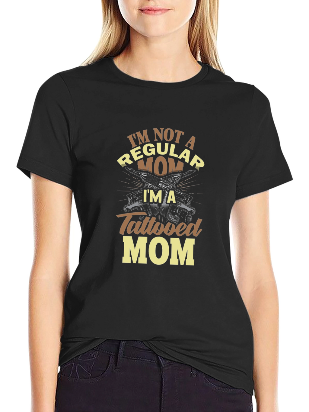 Tattooed Mom Graphic Tee - Badass Style