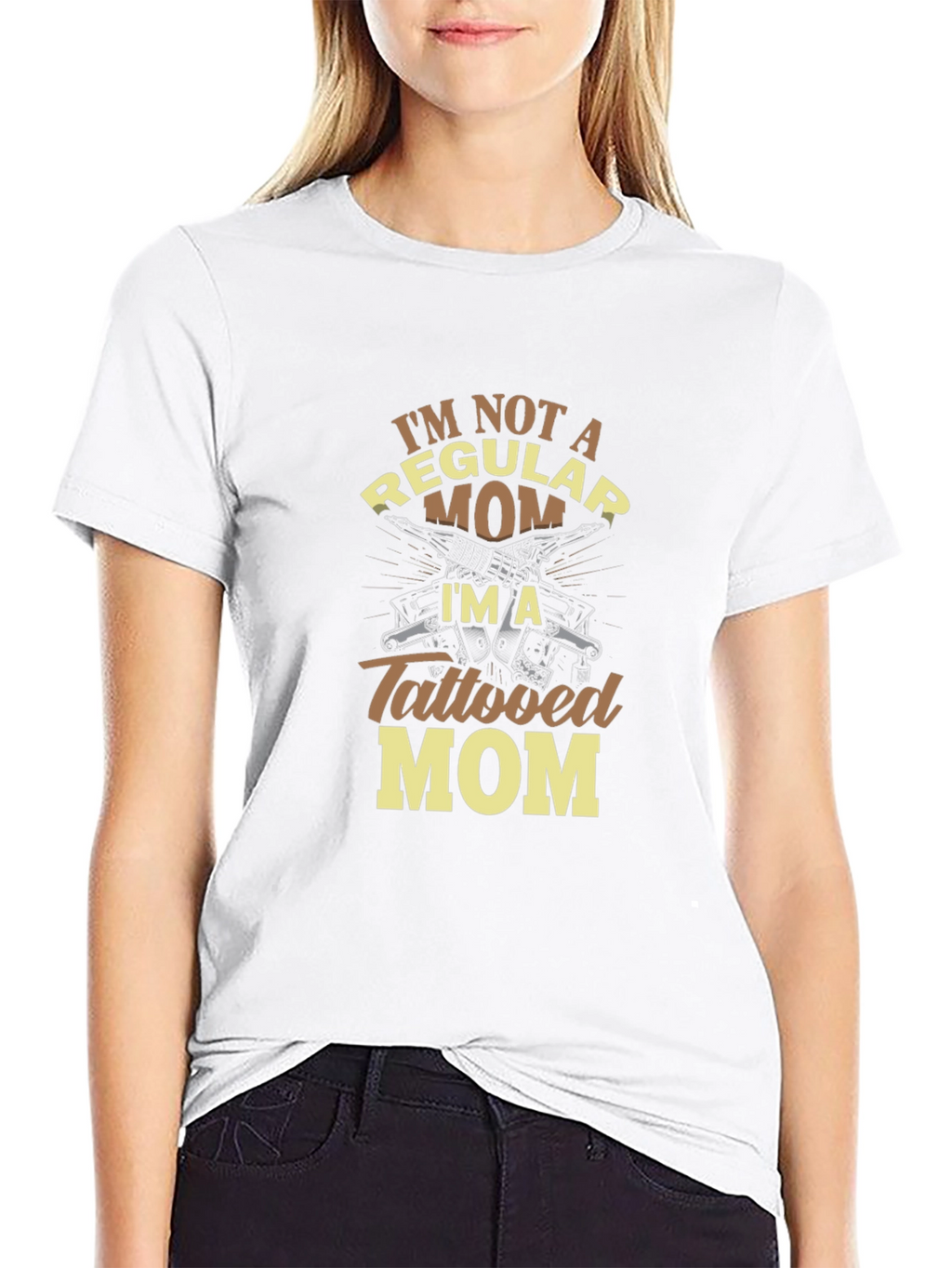 Tattooed Mom Graphic Tee - Badass Style