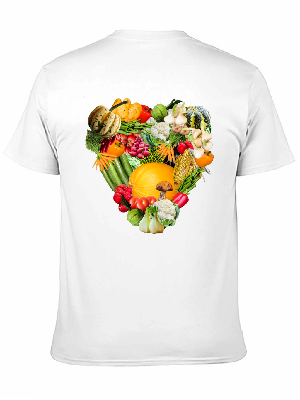 Vegetable Heart T-Shirt - Healthy Food Tee
