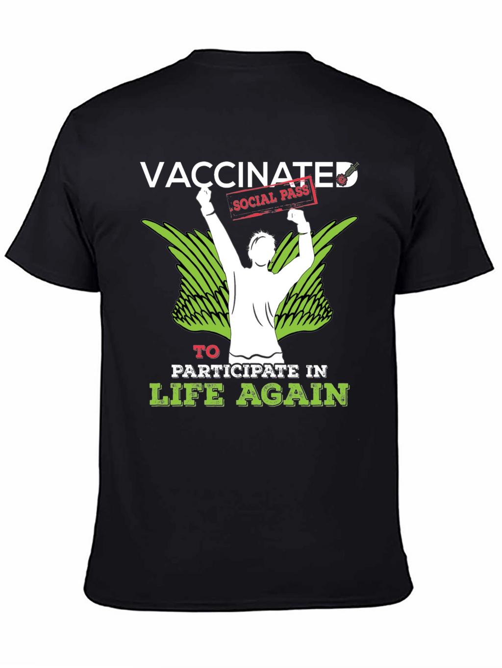 Vaccinated Social Pass T-Shirt