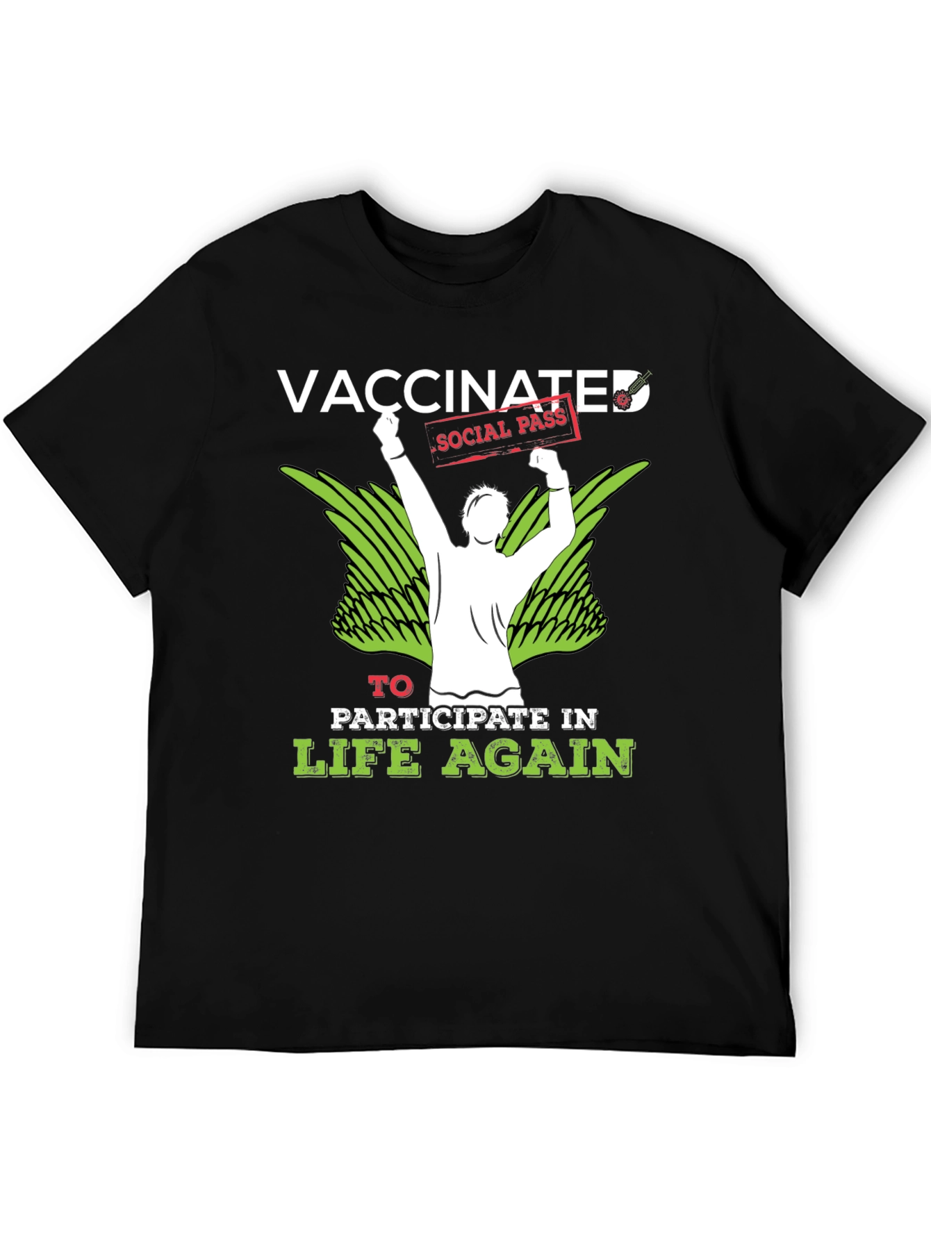 Vaccinated Social Pass T-Shirt