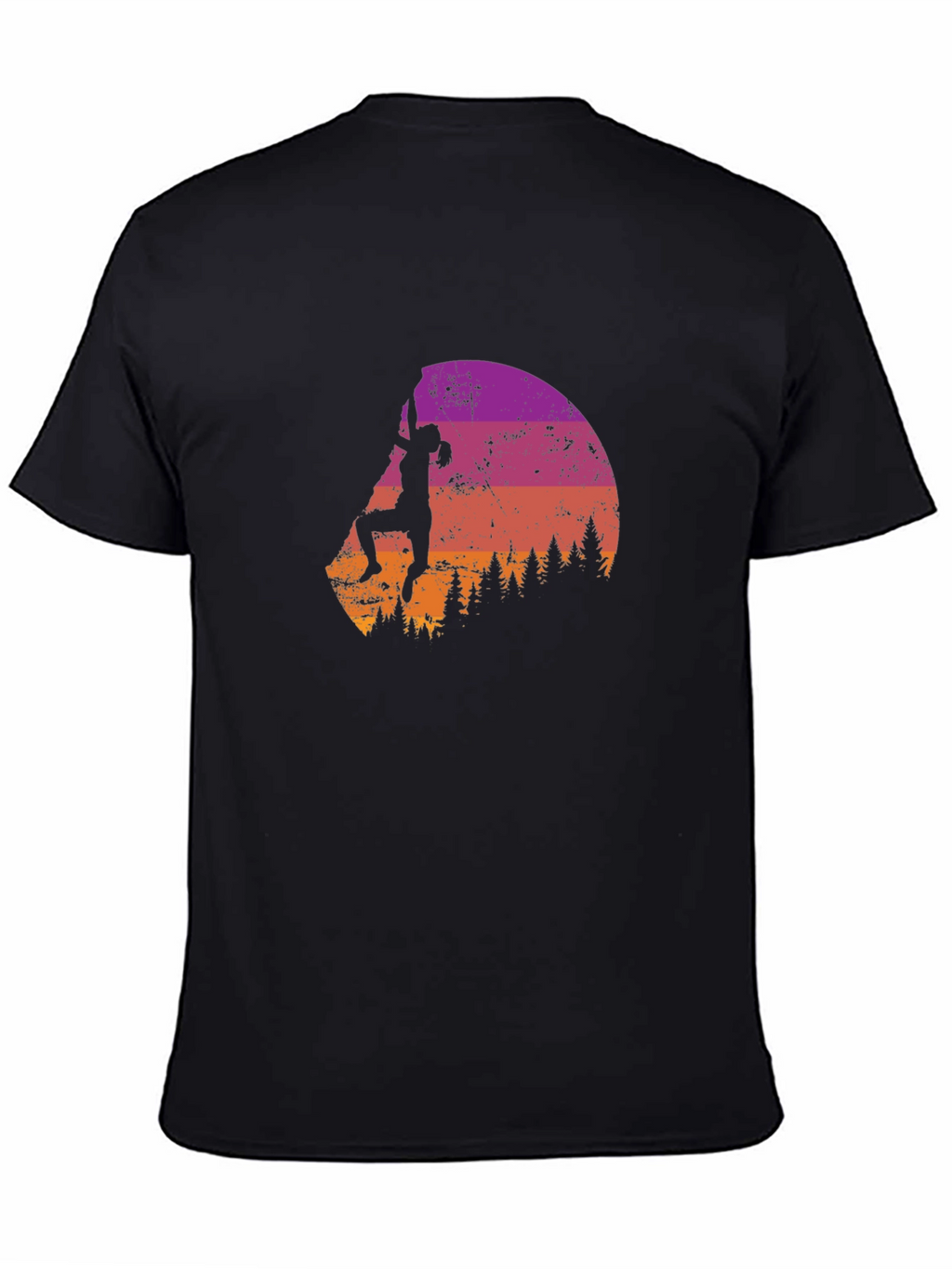 Climbing Silhouette Graphic Tee - Adventure Ready