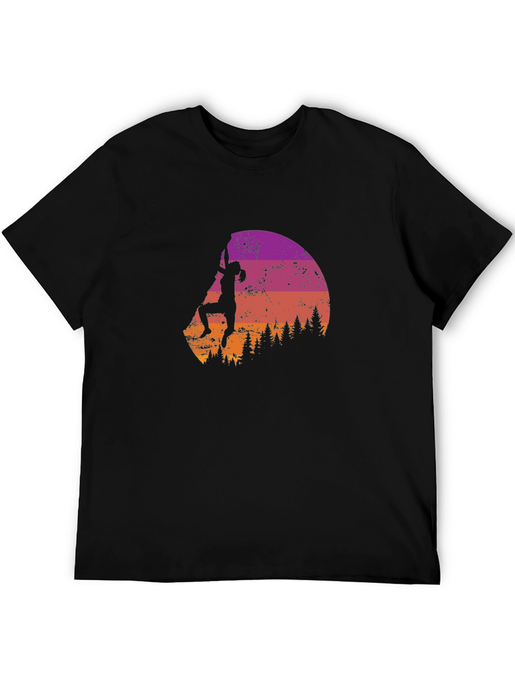 Climbing Silhouette Graphic Tee - Adventure Ready