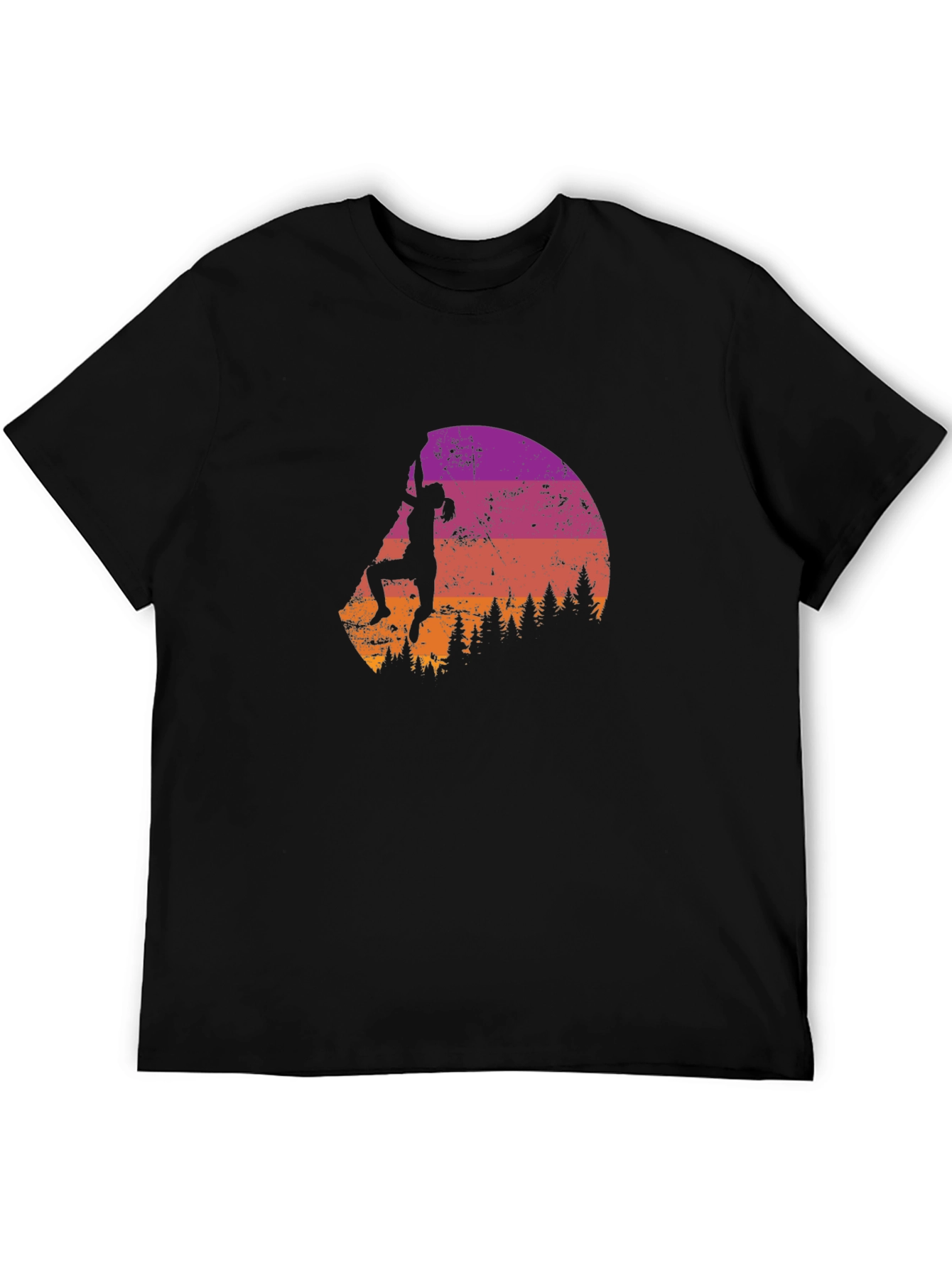 Climbing Silhouette Graphic Tee - Adventure Ready
