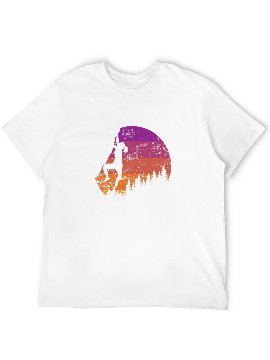 Climbing Silhouette Graphic Tee - Adventure Ready