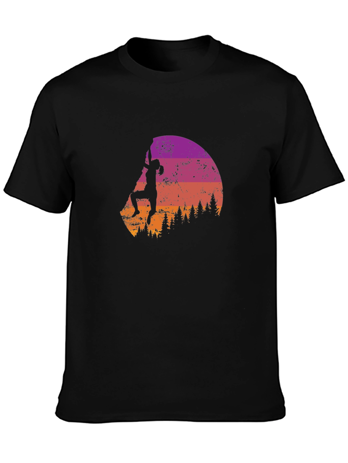 Climbing Silhouette Graphic Tee - Adventure Ready
