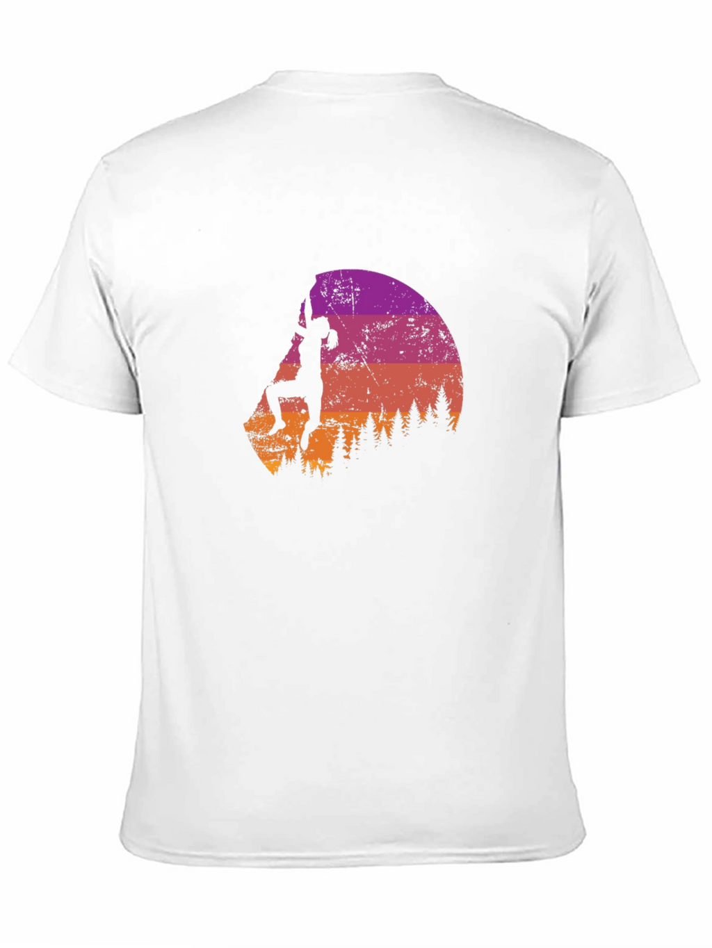 Climbing Silhouette Graphic Tee - Adventure Ready