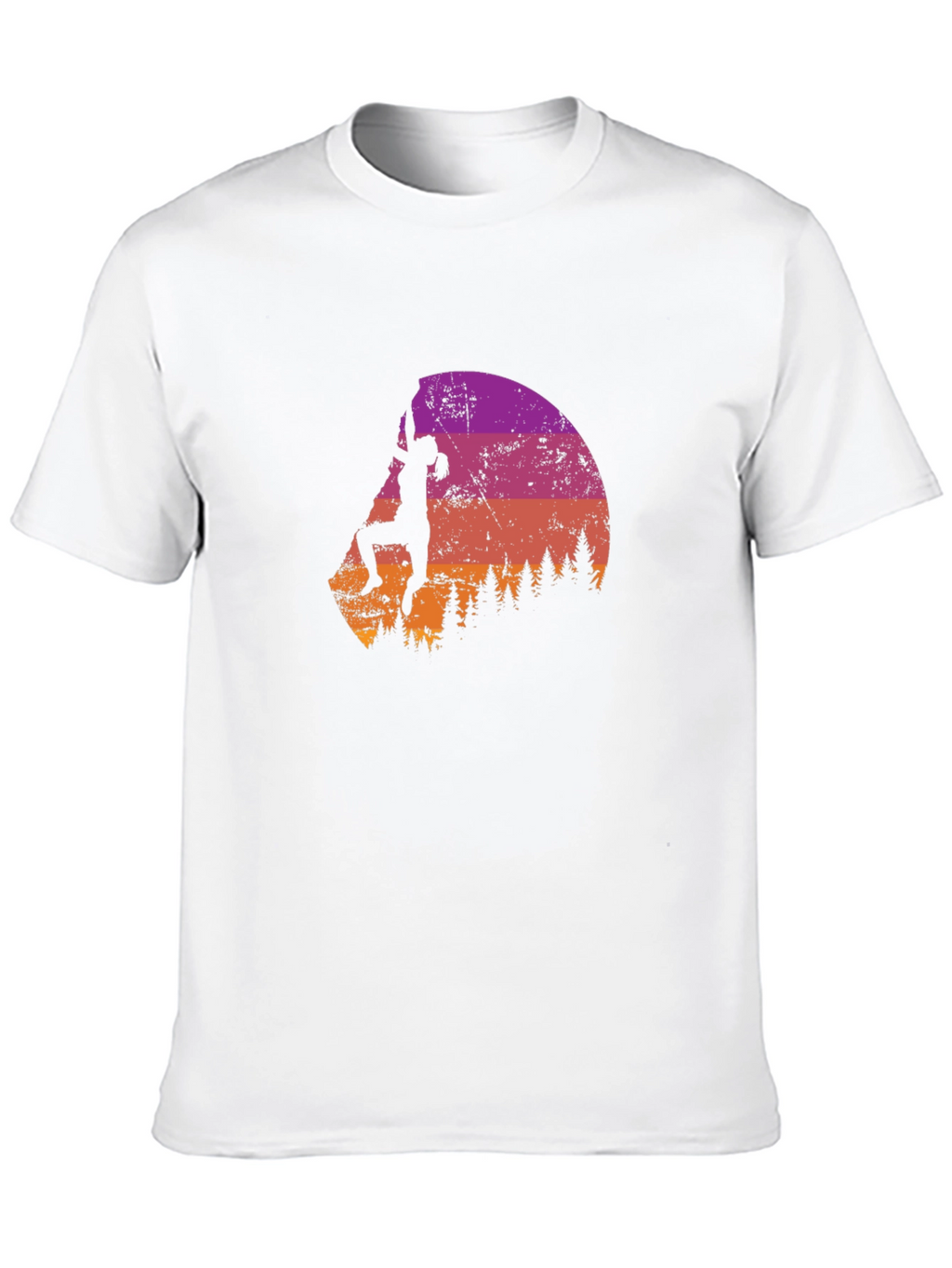Climbing Silhouette Graphic Tee - Adventure Ready