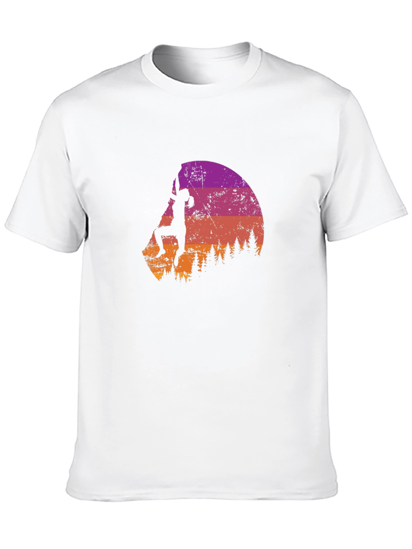Climbing Silhouette Graphic Tee - Adventure Ready